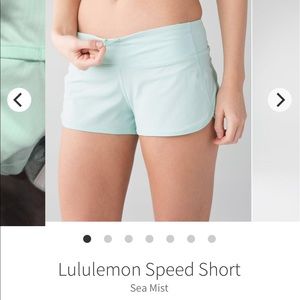 Lululemon speed ups- sea mist